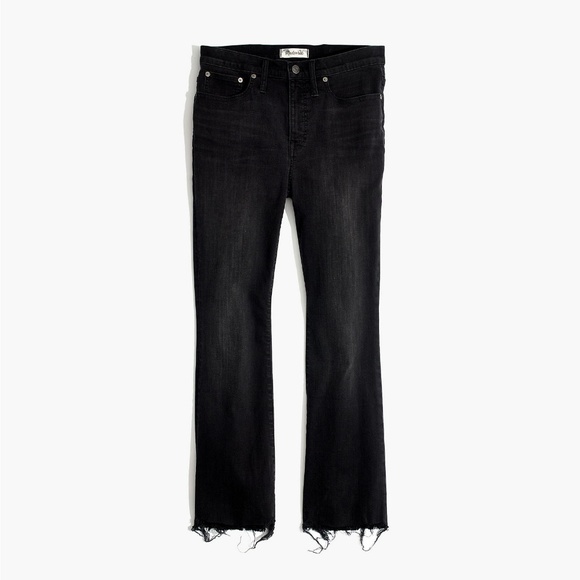 Madewell Denim - Madewell Cali Demi Boot in Berkley Black 29